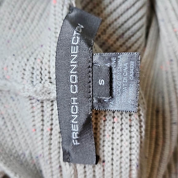 French Connection Sweater Oversized Confetti Comfy Cozy Size S / M - Picture 6 of 7